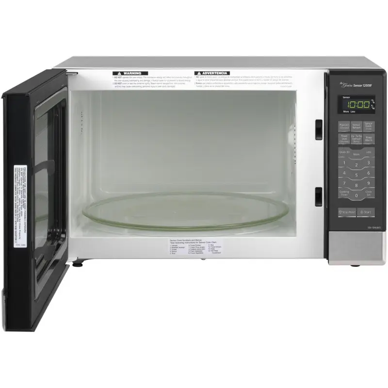 Panasonic Genius Sensor 1.2 Cu. Ft. 1200W Countertop/Built-In Microwave Oven with Inverter Technology - Image 10