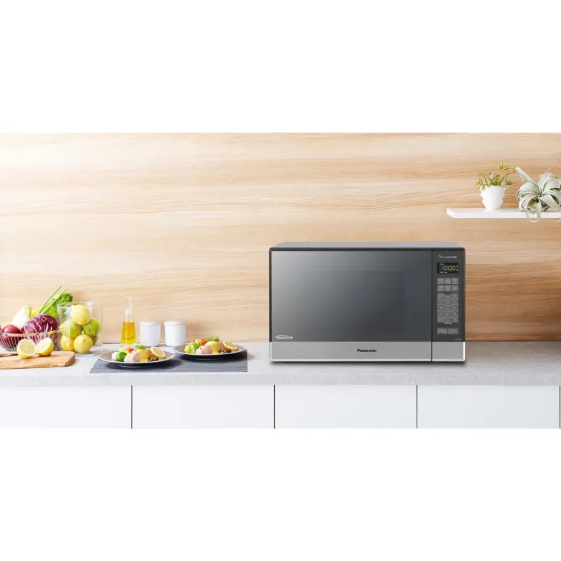 Panasonic Genius Sensor 1.2 Cu. Ft. 1200W Countertop/Built-In Microwave Oven with Inverter Technology - Image 9