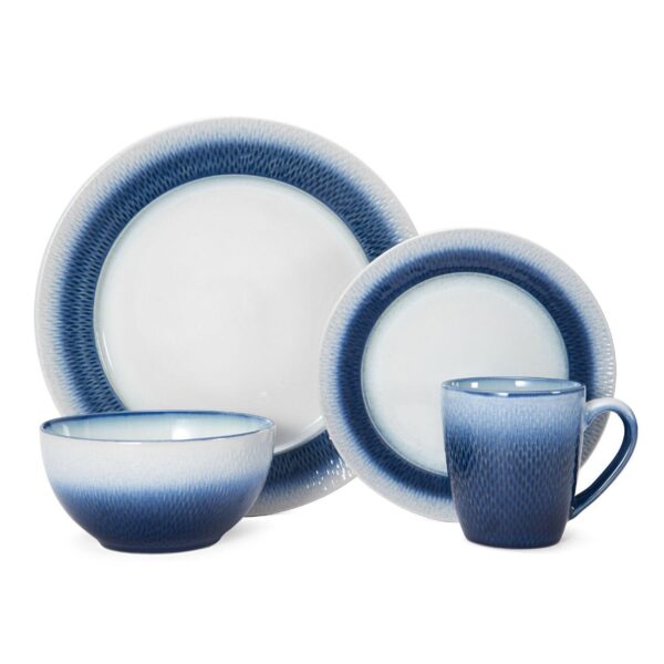 Pfaltzgraff Eclipse Blue 16-pc. Dinnerware Set