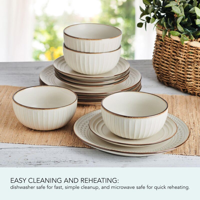 Pfaltzgraff Janelle 12-Piece Dinnerware Set - Image 4