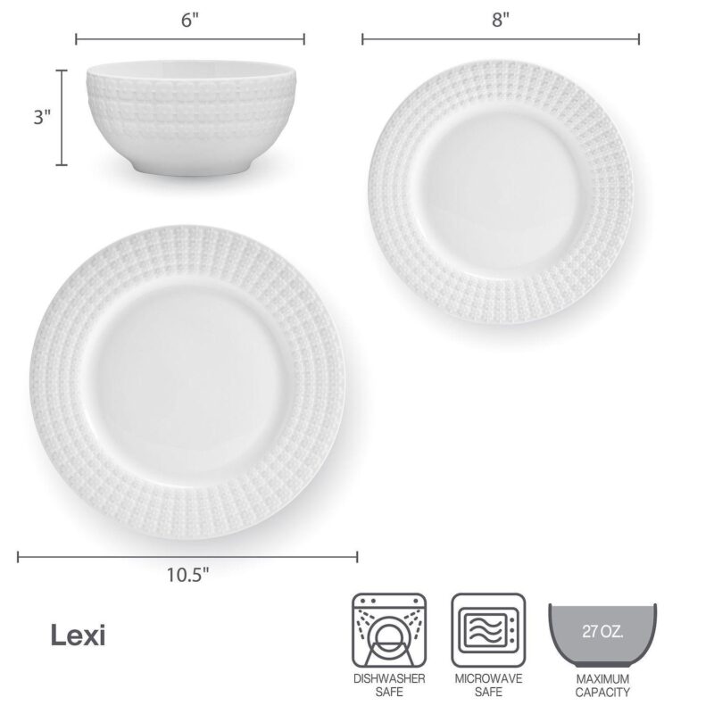 Pfaltzgraff Lexi 12-pc. Dinnerware Set - Image 5