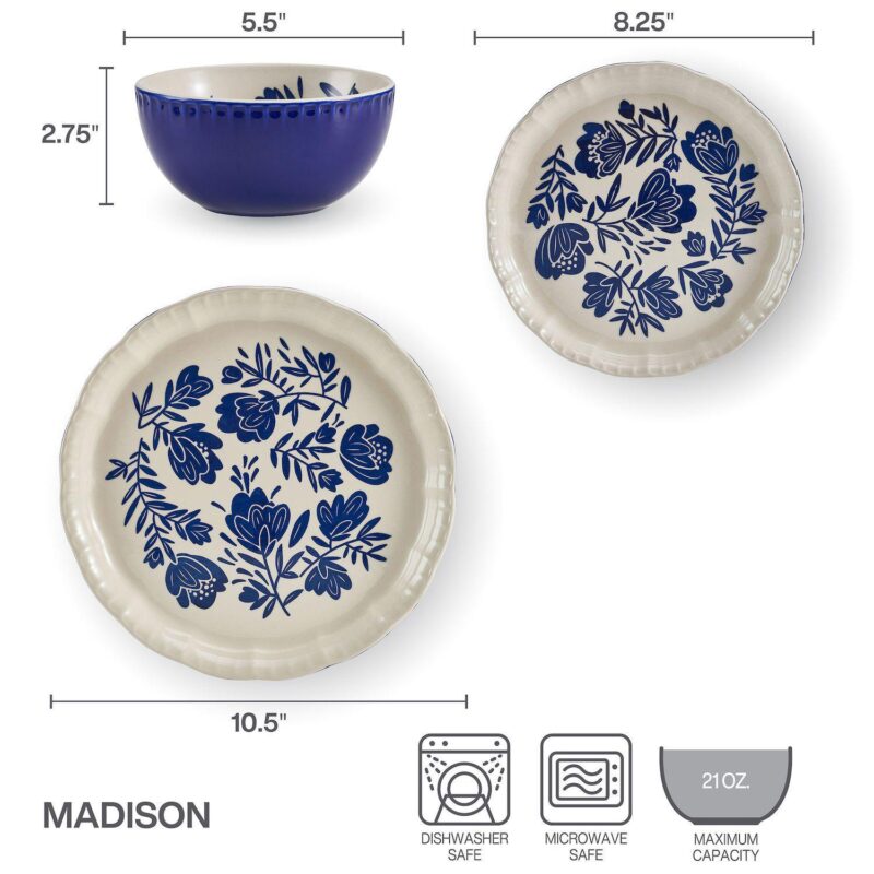 Pfaltzgraff Madison 12-pc. Dinnerware Set - Image 9