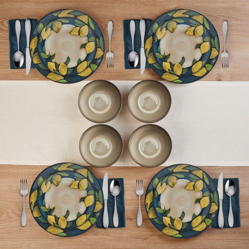 Pfaltzgraff Painted Lemons 12-pc. Dinnerware Set - Image 4