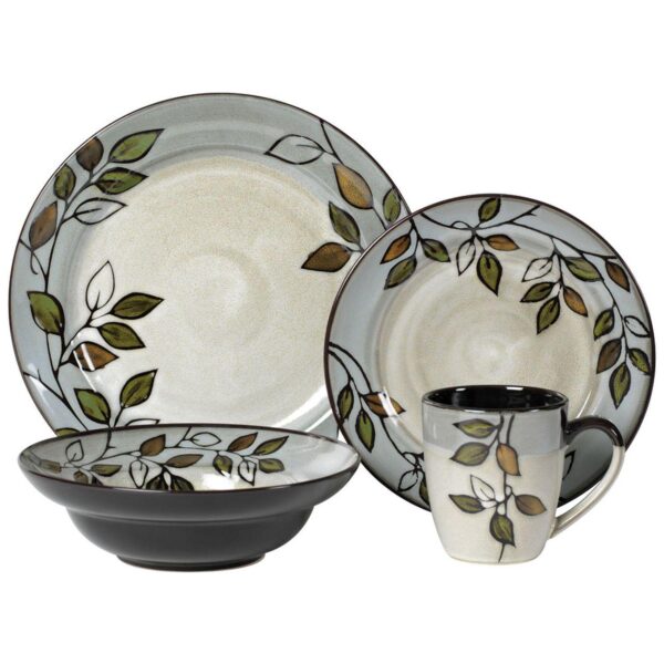 Pfaltzgraff Rustic Leaves 16-pc. Dinnerware Set