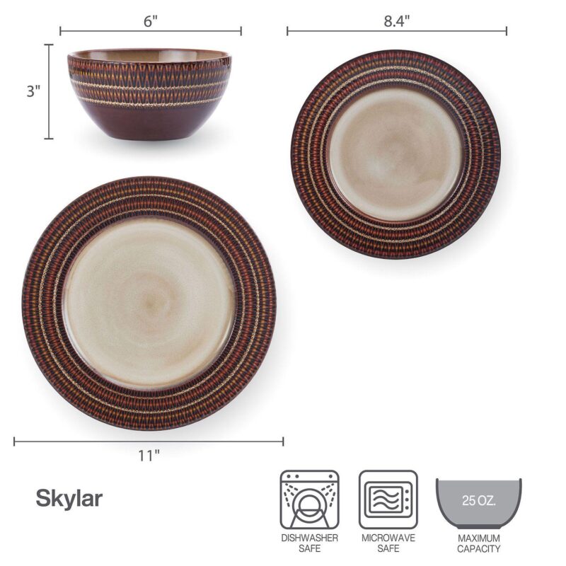Pfaltzgraff Skylar 12-pc. Dinnerware Set - Image 9