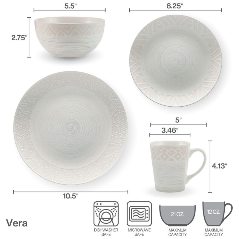Pfaltzgraff Vera 16-pc. Dinnerware Set - Image 9