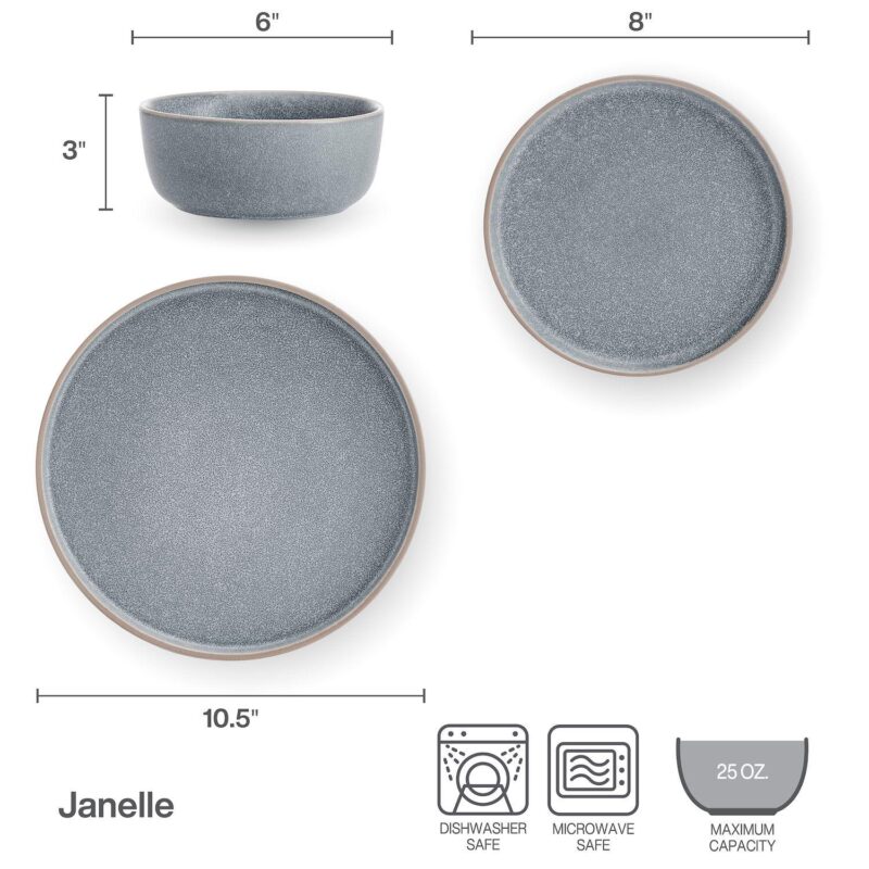Pfaltzgraff Victoria 12-Piece Dinnerware Set - Image 8
