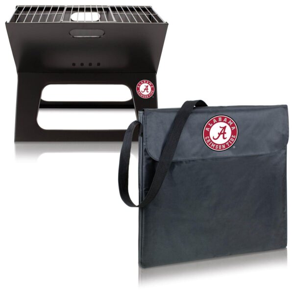 Picnic Time Alabama Crimson Tide Portable X-Grill