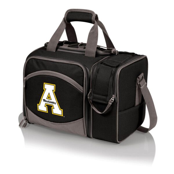 Picnic Time Appalachian State Mountaineers Malibu Picnic Basket Cooler Set