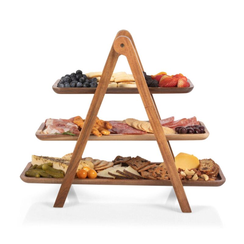 Picnic Time Arizona State Sun Devils Tiered Ladder Serving Station - Image 2