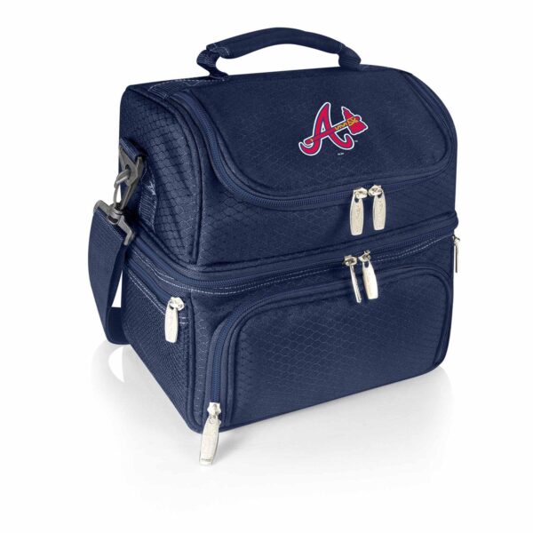 Picnic Time Atlanta Braves Pranzo 7-Piece Insulated Cooler Lunch Tote Set