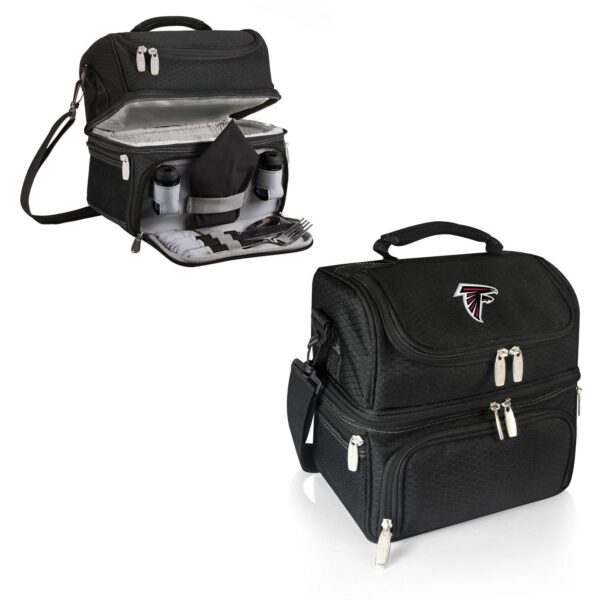 Picnic Time Atlanta Falcons Pranzo 7-Piece Insulated Cooler Lunch Tote Set