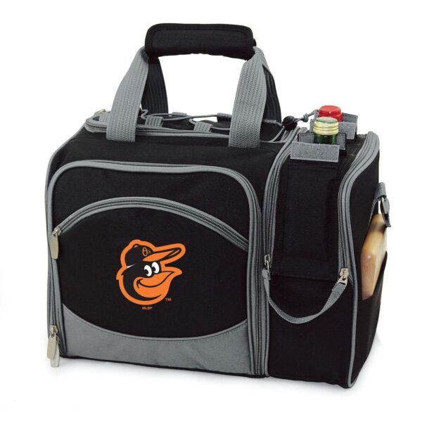 Picnic Time Baltimore Orioles Malibu Picnic Basket Cooler Set