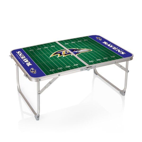 Picnic Time Baltimore Ravens Mini Portable Folding Table