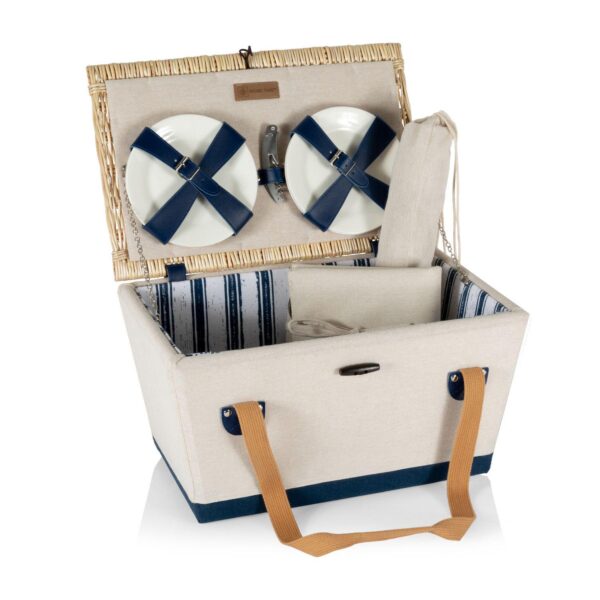 Picnic Time Boardwalk Picnic Basket for Four