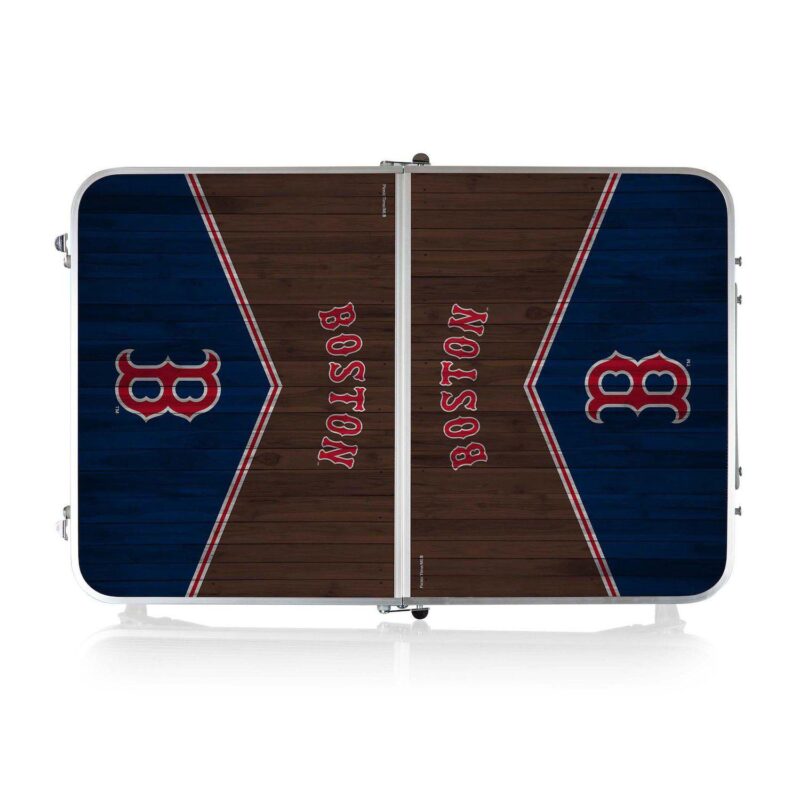Picnic Time Boston Red Sox Mini Folding Table - Image 2