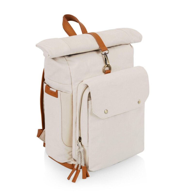 Picnic Time Carmel Roll-Top Picnic Backpack Cooler - Image 7