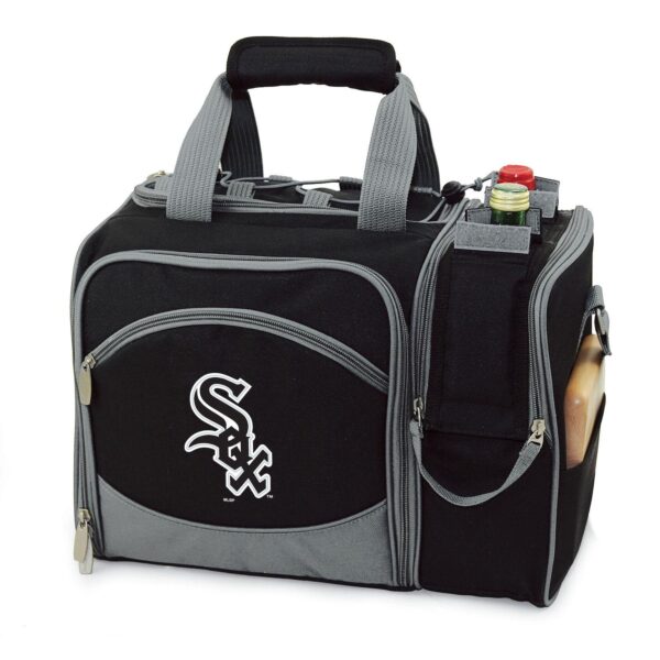 Picnic Time Chicago White Sox Malibu Picnic Basket Cooler Set