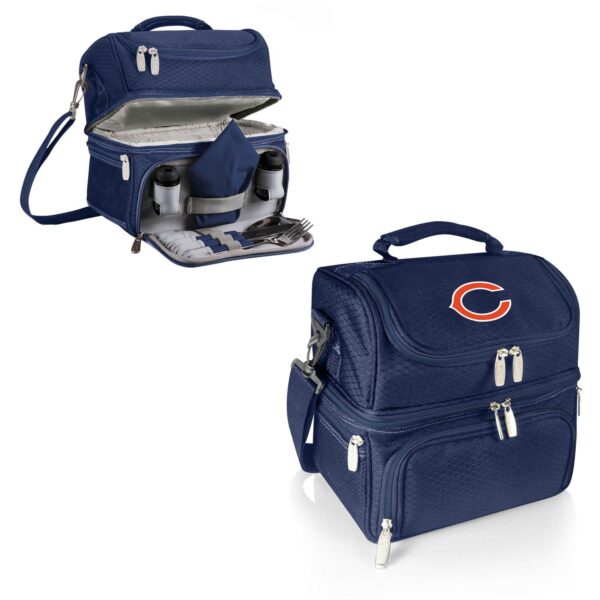 Picnic Time Chicago Bears Pranzo 7-Piece Insulated Cooler Lunch Tote Set