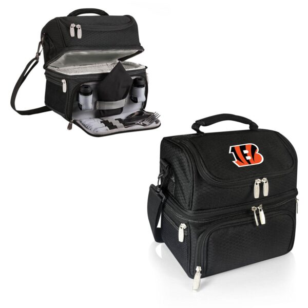 Picnic Time Cincinnati Bengals Pranzo 7-Piece Insulated Cooler Lunch Tote Set