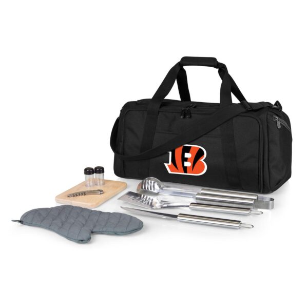 Picnic Time Cincinnati Bengals BBQ Grill Set and Cooler