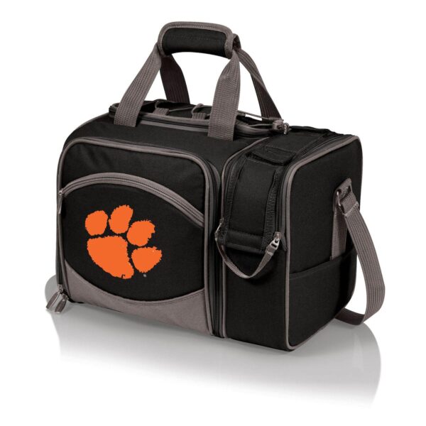 Picnic Time Clemson Tigers Malibu Picnic Basket Cooler Set