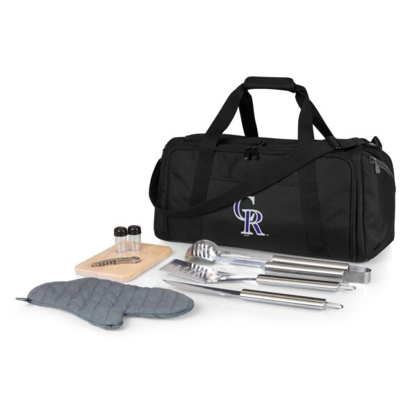 Picnic Time Colorado Rockies Barbecue Kit Cooler