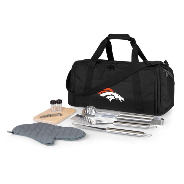 Picnic Time Denver Broncos BBQ Grill Set and Cooler