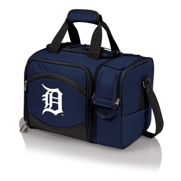 Picnic Time Detroit Tigers Malibu Picnic Basket Cooler Set