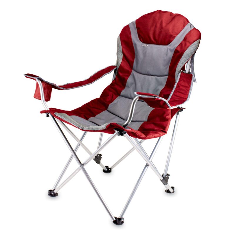 Picnic Time Indiana Hoosiers Reclining Camp Chair - Image 2