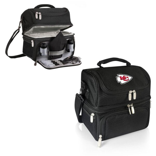 Picnic Time Kansas City Chiefs Pranzo 7-Piece Insulated Cooler Lunch Tote Set