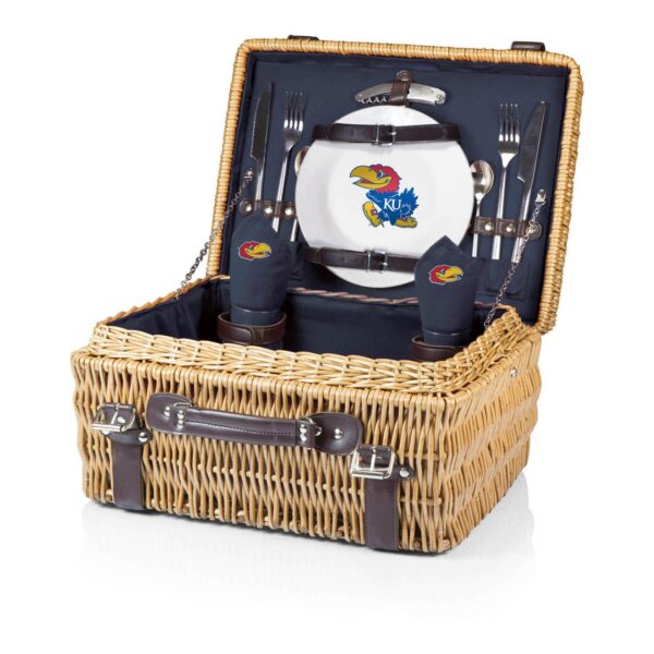 Picnic Time Kansas Jayhawks Champion Picnic Basket Set