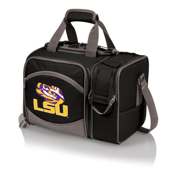 Picnic Time LSU Tigers Malibu Picnic Basket Cooler Set