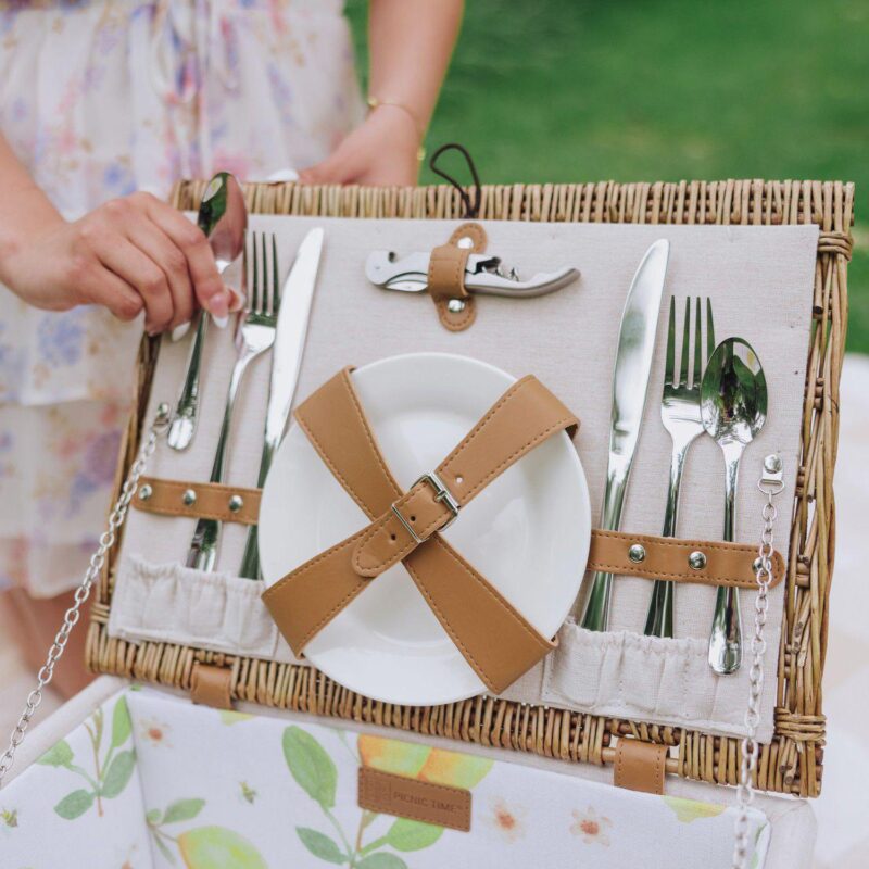 Picnic Time Lemongrove Picnic Basket for Two - Image 3