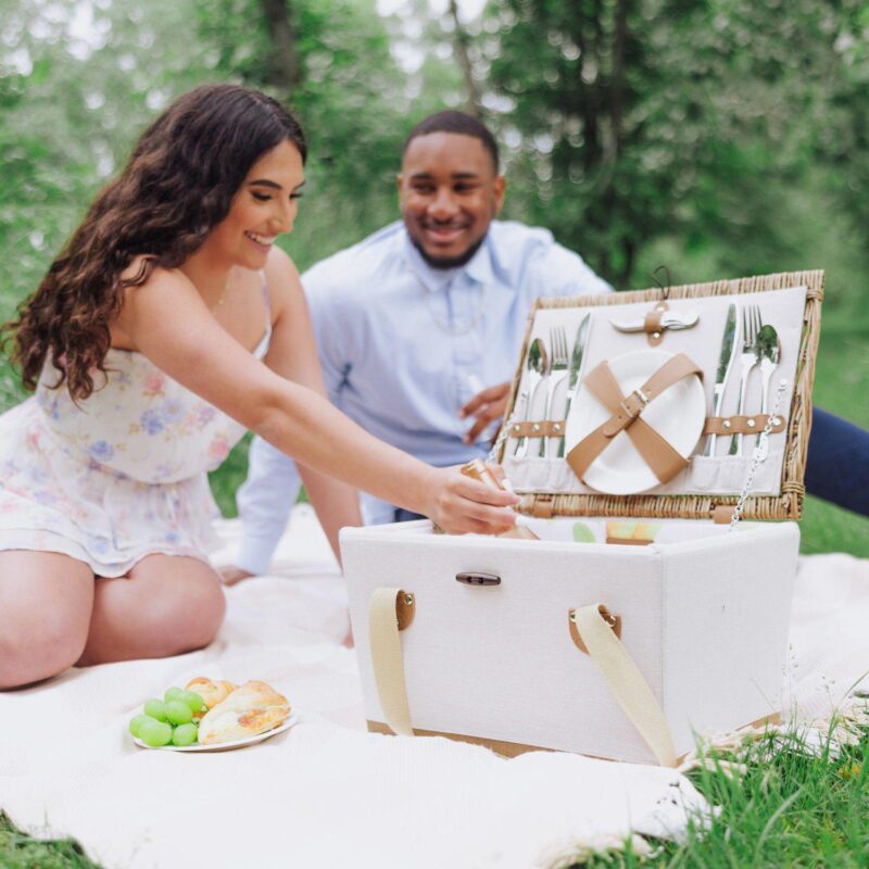 Picnic Time Lemongrove Picnic Basket for Two - Image 2