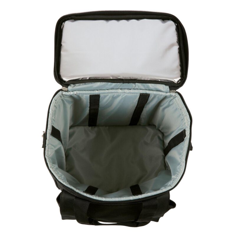 Picnic Time Los Angeles Chargers Cellar 6-Bottle Wine Carrier Cooler Trolley - Image 4