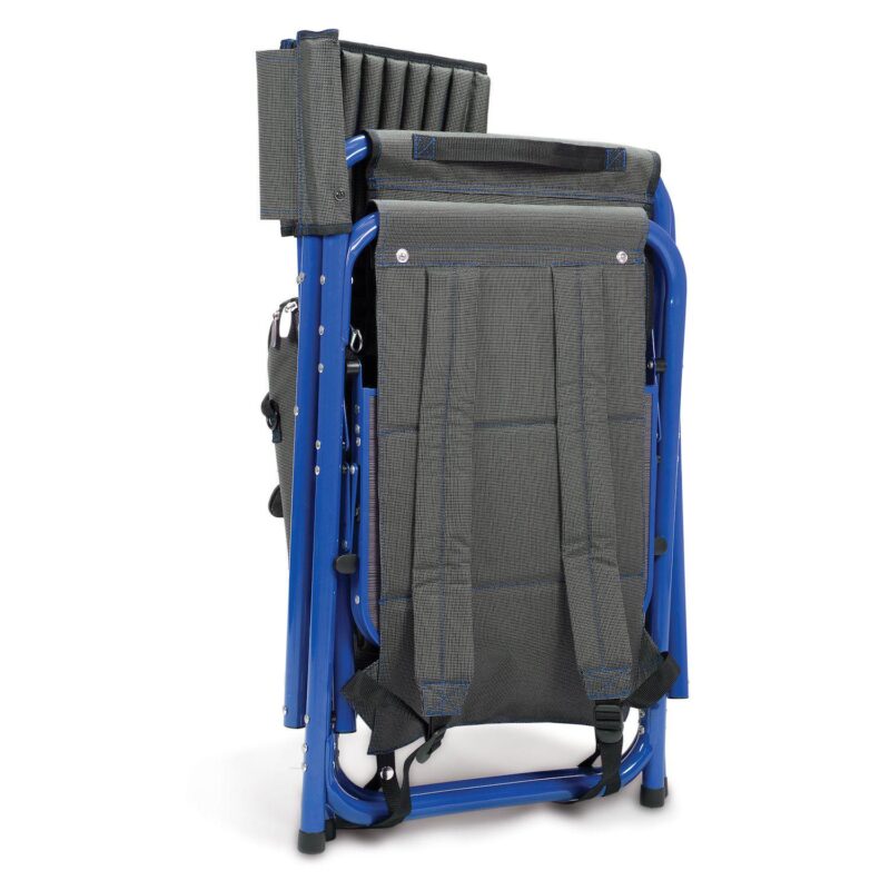 Picnic Time Los Angeles Dodgers Fusion Backpack Chair with Cooler - Image 2