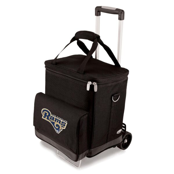 Picnic Time Los Angeles Rams Cellar Wine Cooler and Hand Cart