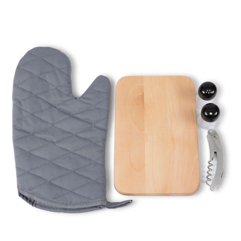 Picnic Time Los Angeles Chargers BBQ Grill Set and Cooler - Image 3
