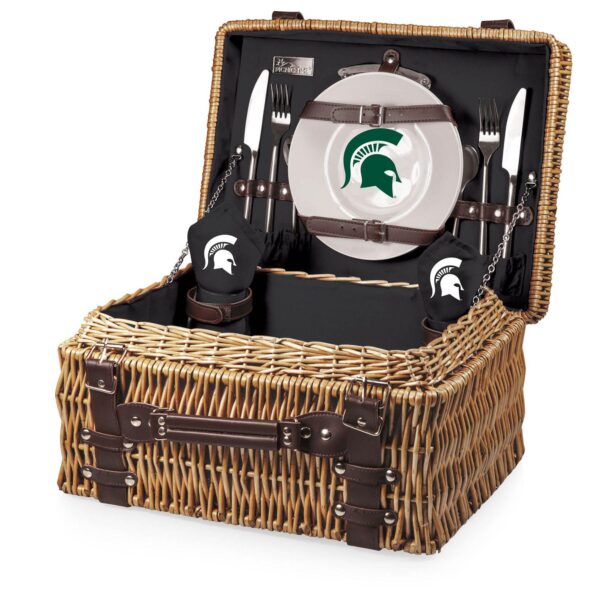 Picnic Time Michigan State Spartans Champion Picnic Basket Set