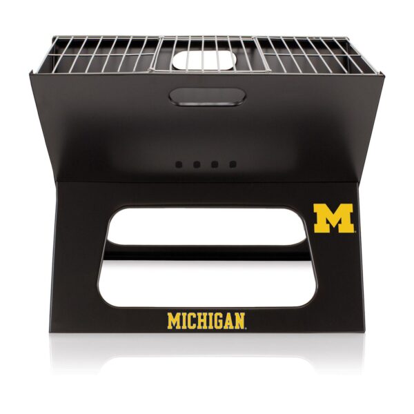 Picnic Time Michigan Wolverines Portable X-Grill