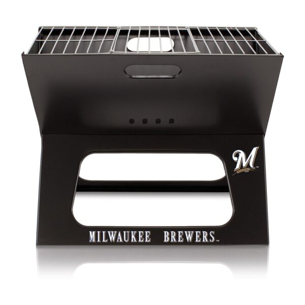 Picnic Time Milwaukee Brewers X-Grill Portable Barbecue