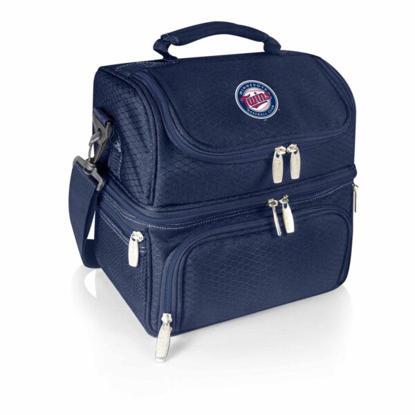 Picnic Time Minnesota Twins Pranzo 7-Piece Insulated Cooler Lunch Tote Set