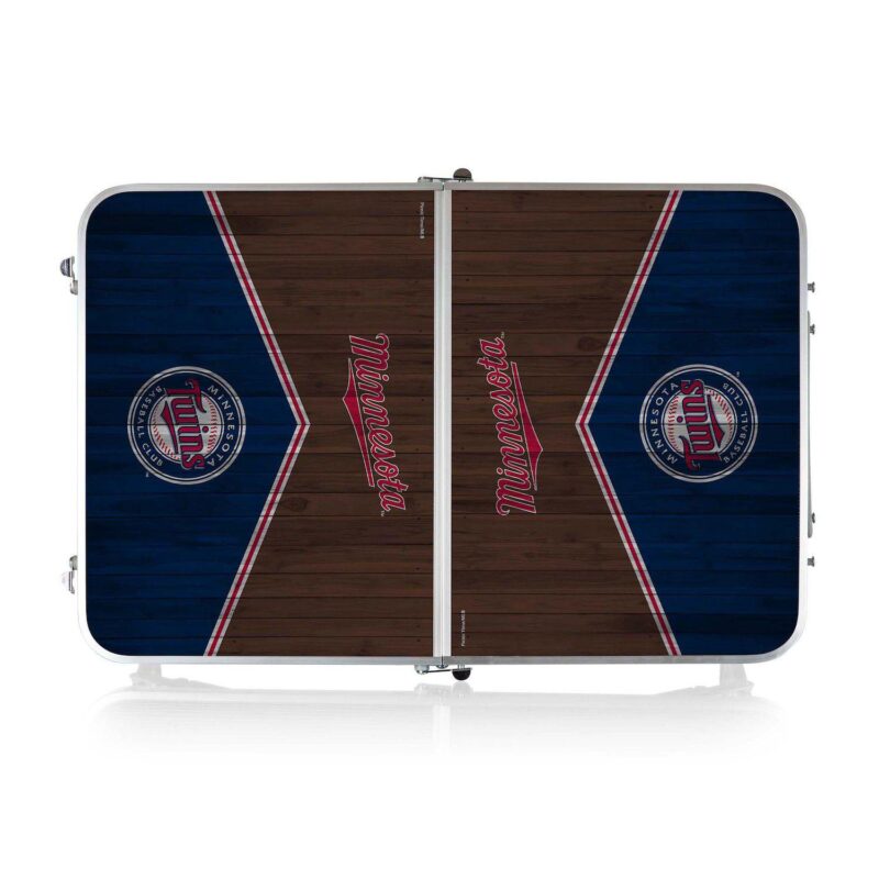 Picnic Time Minnesota Twins Mini Folding Table - Image 2