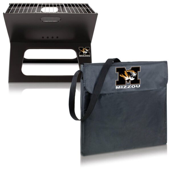 Picnic Time Missouri Tigers Portable X-Grill