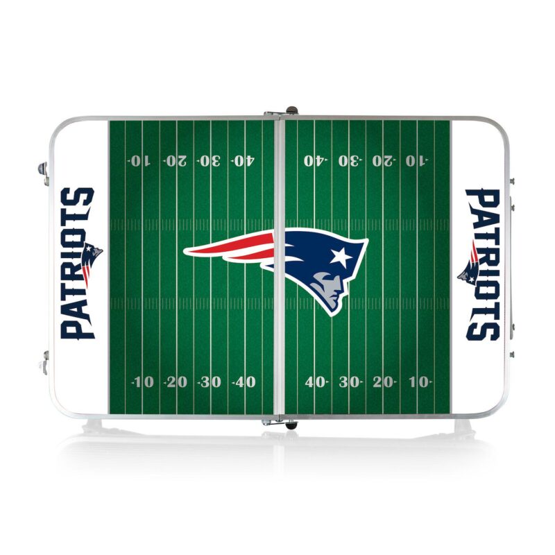 Picnic Time New England Patriots Mini Portable Folding Table - Image 2
