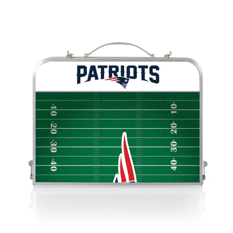 Picnic Time New England Patriots Mini Portable Folding Table - Image 3