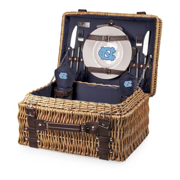 Picnic Time North Carolina Tar Heels Champion Picnic Basket Set