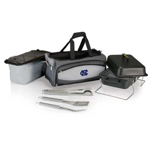 Picnic Time North Carolina Tar Heels Portable Propane Grill and Cooler Tote