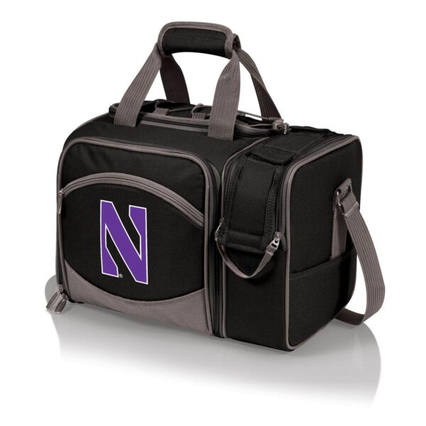 Picnic Time Northwestern Wildcats Malibu Picnic Basket Cooler Set